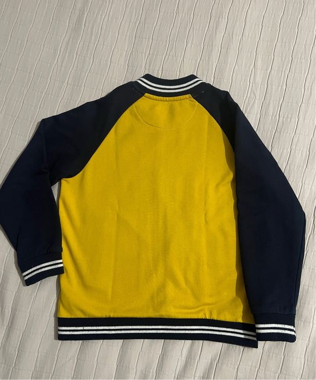 Chándal Mayoral niño 7 años amarillo/azul