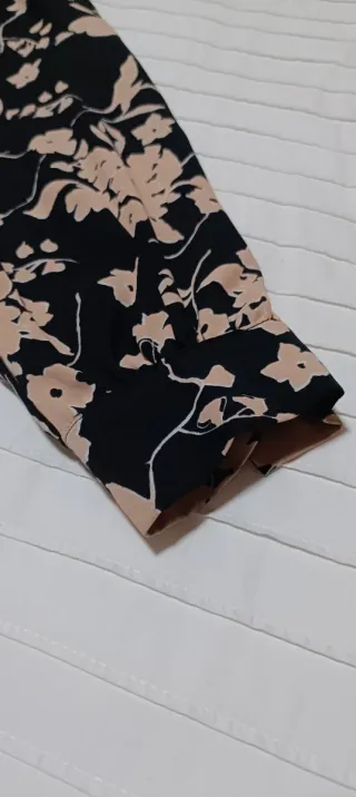 Vestido largo estampado floral