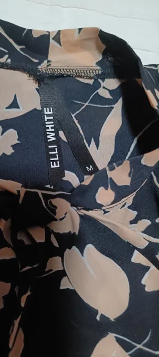 Vestido largo estampado floral