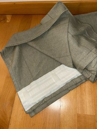 Cortinas verdes 140x300 nuevas