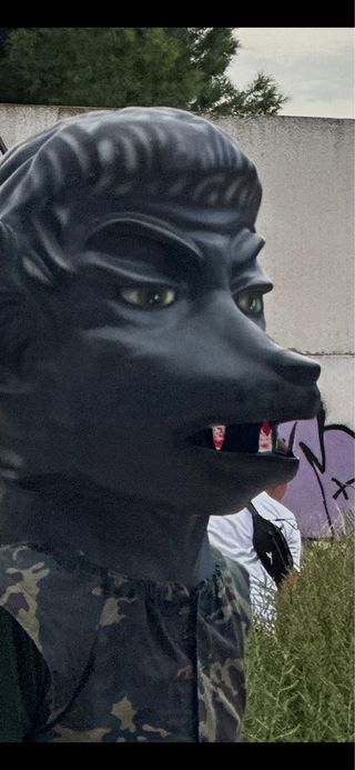 Cabezudo Comparsa Lobo