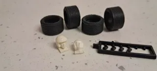 Lote Recambios Scalextric