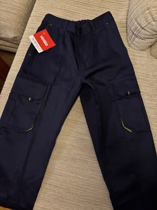 Pantalones de trabajo Velilla Talla 38 Azul