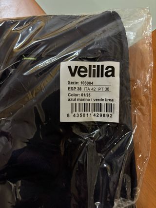 Pantalones de trabajo Velilla Talla 38 Azul