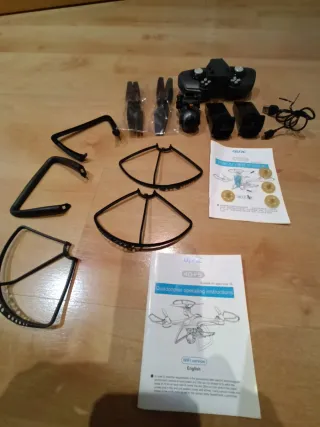 Accesorios Dron DB5R: Hélices, Cámara, Baterías