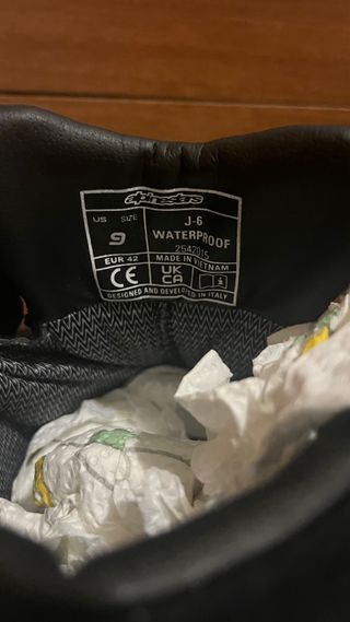 Botines Alpinestars J6 Waterproof