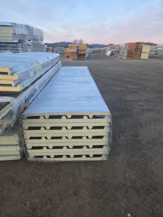 Panel Sándwich Metálico Blanco Nuevo