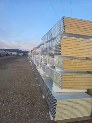 Panel Sándwich Metálico Blanco Nuevo