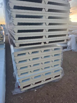 Panel Sándwich Metálico Blanco Nuevo