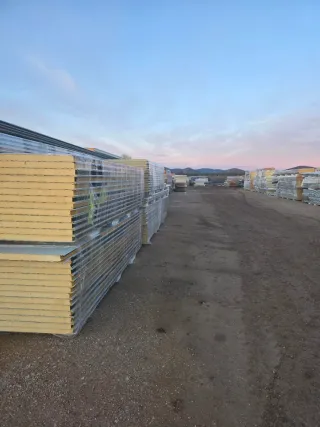 Panel Sándwich Metálico Blanco Nuevo