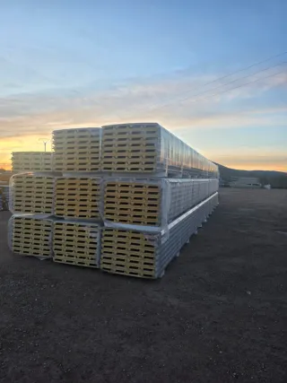 Panel Sándwich Metálico Blanco Nuevo