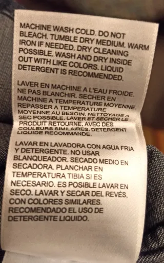 Camisa tejana Levi's azul