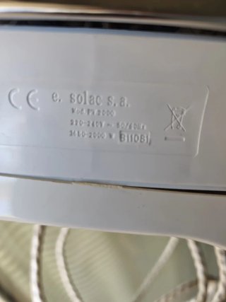Plancha de ropa Solac Optima