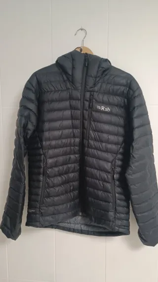 Chaqueta Rab Microlight Alpine Negra talla L