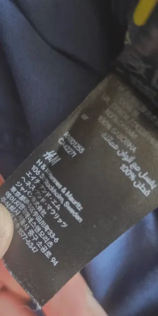 Bermuda H&M ragazzo blu