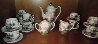 Juego de café porcelana