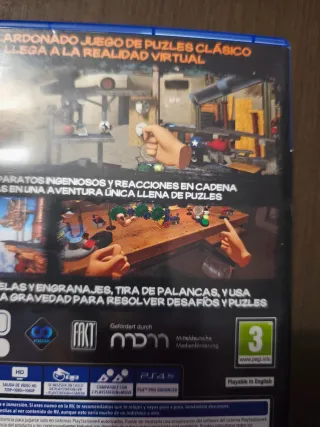 Crazy Machines PS4 VR