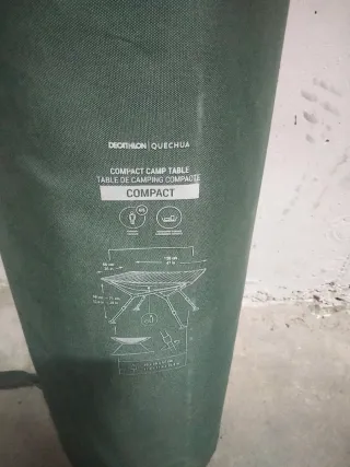 Mesa de camping plegable