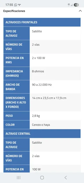 Altavoces JBL Marrones