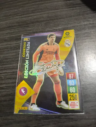 Courtois Edición Limitada Firmada Adrenalyn 21/22