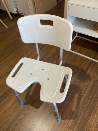 Silla Ducha Ajustable Ligera