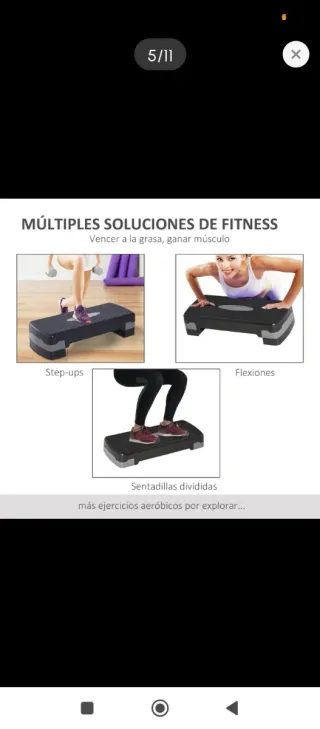 Plataforma Aerobic Step