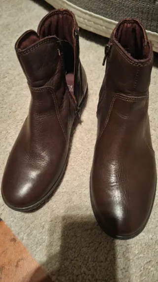 Botines Pitillo Marrones Talla 38