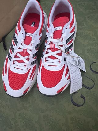 Adidas Adizero Zapatillas Rojas y Blancas