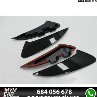 Aletines de paragolpes trasero para Mercedes CLA C