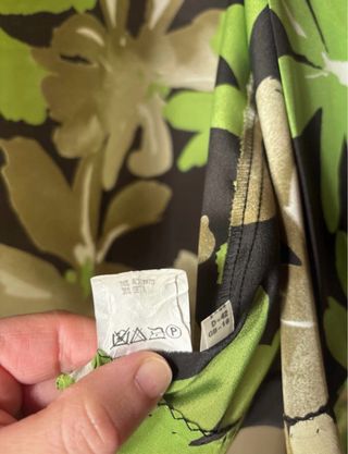 Blusa vintage floreale