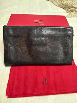 Bolso de mano CH Negro y Dorado