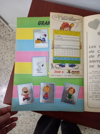 Álbum Cromos Snoopy Panini