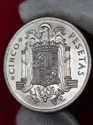 España 5 Pesetas 1949 *49 SC+