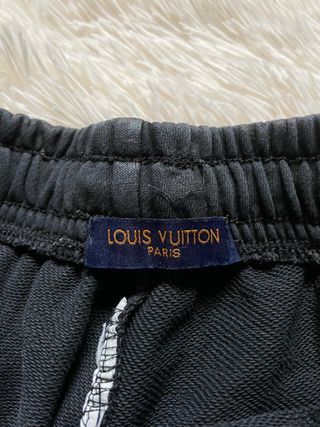 Pantaloncini corti neri Louis Vuitton