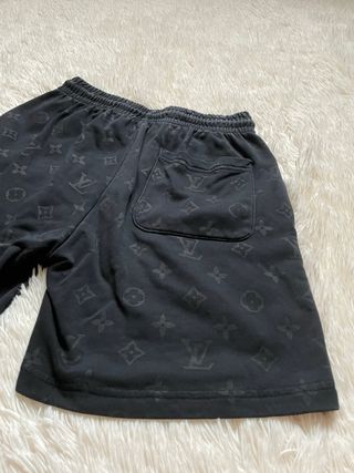 Pantaloncini corti neri Louis Vuitton