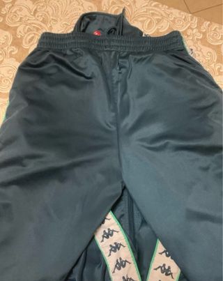 Tuta Kappa M verde e bianca