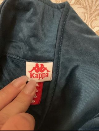 Tuta Kappa M verde e bianca