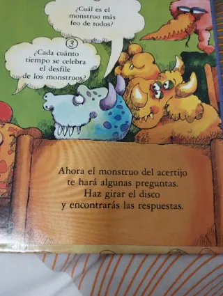 El libro animado de los monstruos popup