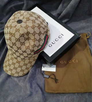 Cappello Gucci Beige Taglia Unica