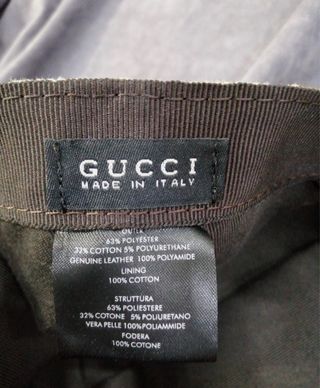 Cappello Gucci Beige Taglia Unica