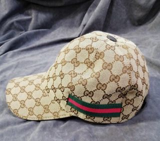 Cappello Gucci Beige Taglia Unica