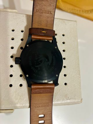 Reloj Diesel Hombre Negro y Marrón.