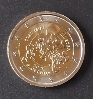 Moneda Eslovaquia 2025 Miki Muster