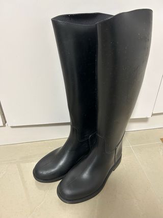 Botas de montar negras. Talla 35