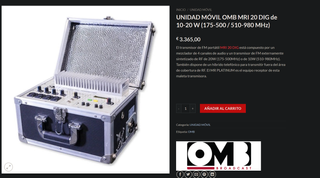 Unidad Radio Portátil OMB