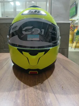 Casco Moto HJC C91 Amarillo