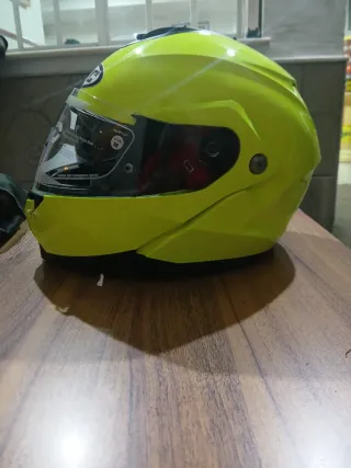 Casco Moto HJC C91 Amarillo