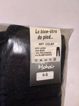 Collant NUOVI In LANA MOHAIR e SETA Invernali Donn