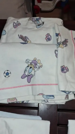 5 Juegos Sábanas Cuna Completos y 3 Bajeras.