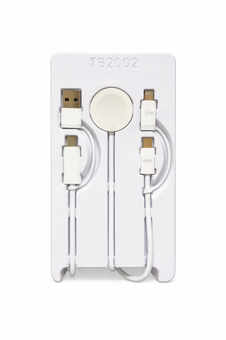 Cavo caricatore 6 in 1 Apple Watch iPhone USB C Pro